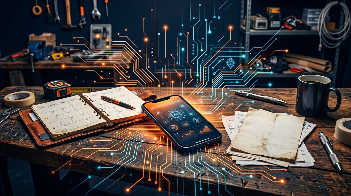 AI vs. Automation: A Simple Back Office System (Scheduling, Invoices, Follow-Ups)